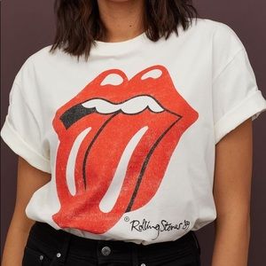 H&M oversized Rolling Stones Tshirt